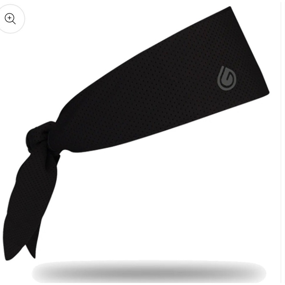 Gymwrap 2.0 EvapoCOOL Fitness Headwrap Black Cooling Sweatband UPF 50+ NEW